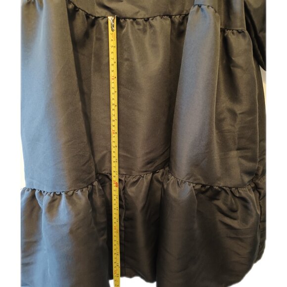 Levi's Women's Dolci Baby Doll Dress || short black square neck dress - Picture 7 of 7